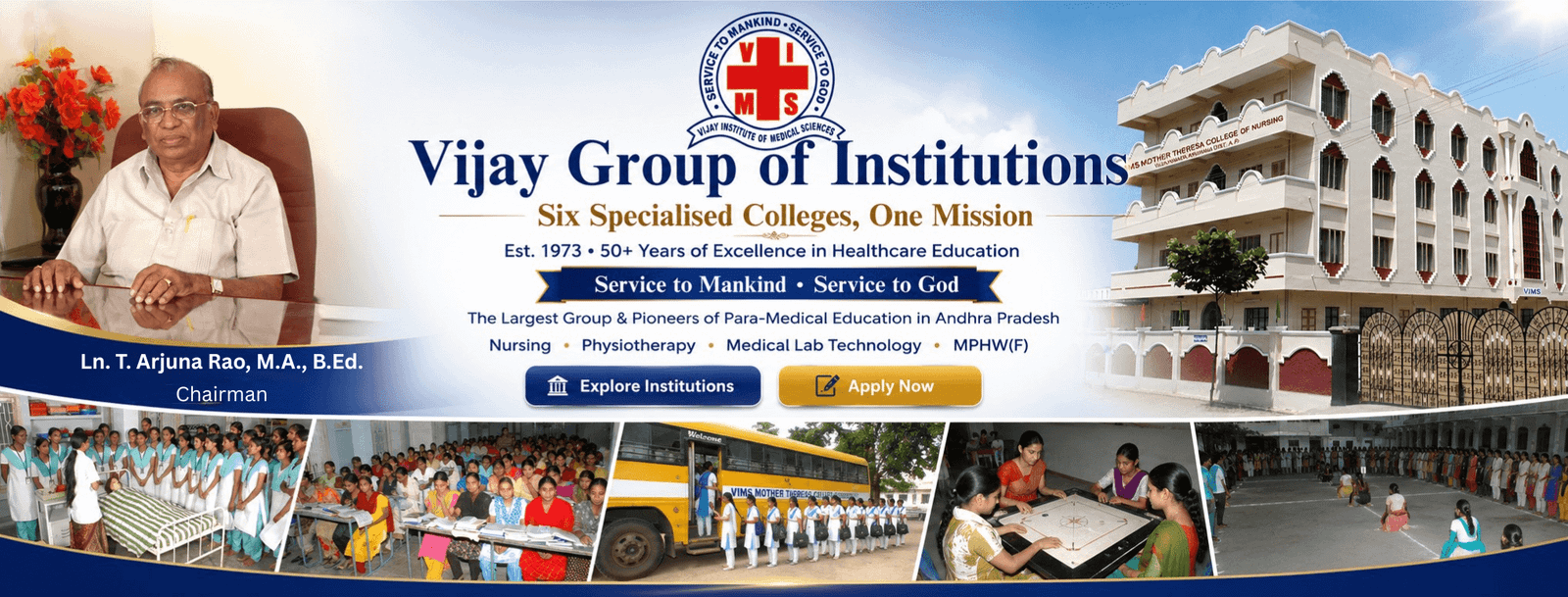 Vijay School of Nursing — General Nursing & Midwifery